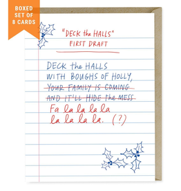 Emily McDowell First Draft Deck the Halls, Set/8
