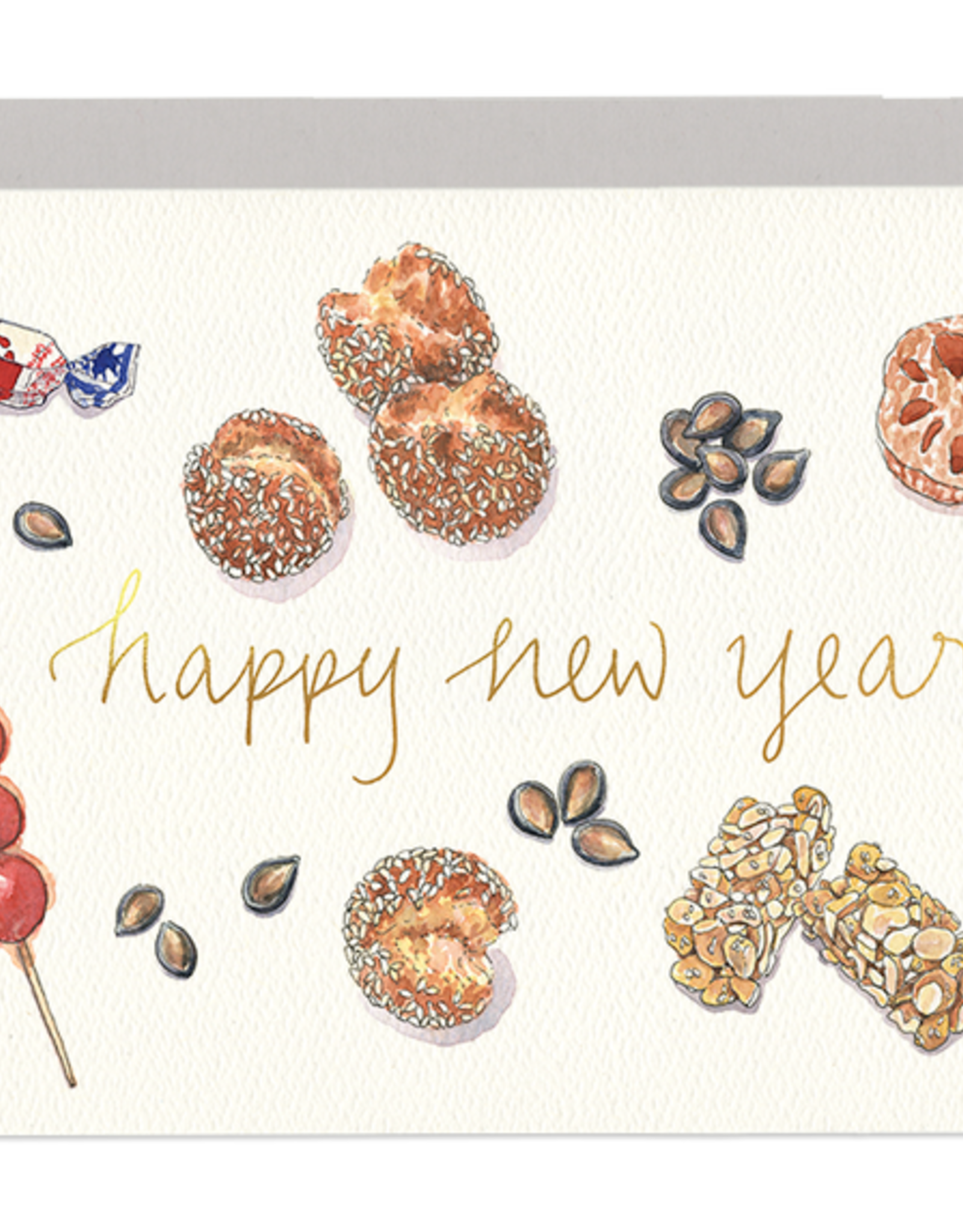 New Year's Treat Card (single)