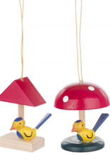 Bird House Ornament (Single) - Assorted Designs