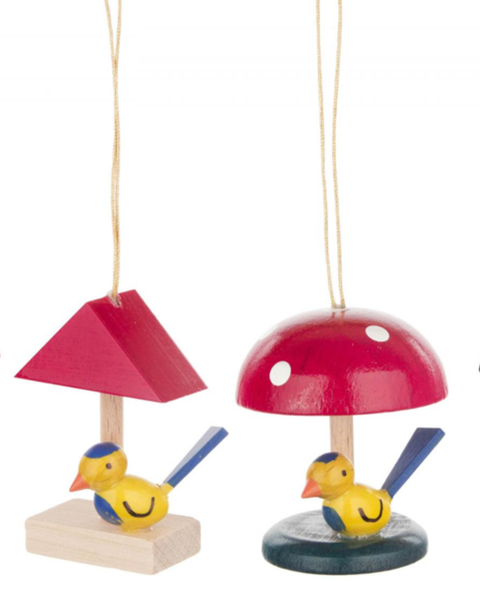 Bird House Ornament (Single) - Assorted Designs