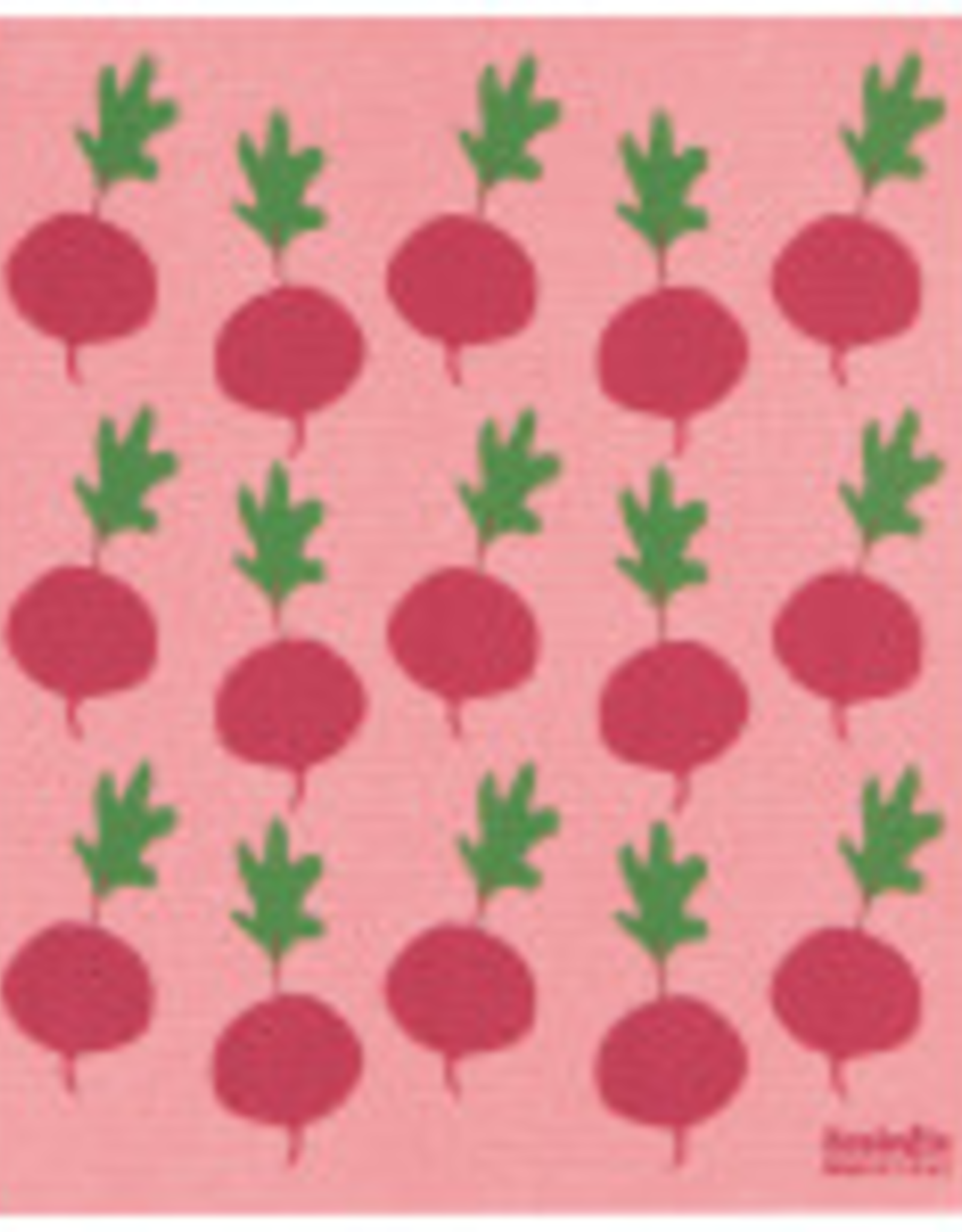 Radishes Swedish Sponge Towel