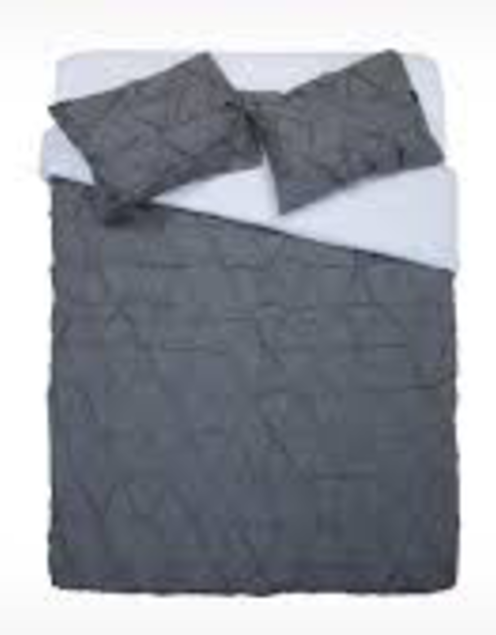 Moncton Duvet Set King Charcoal