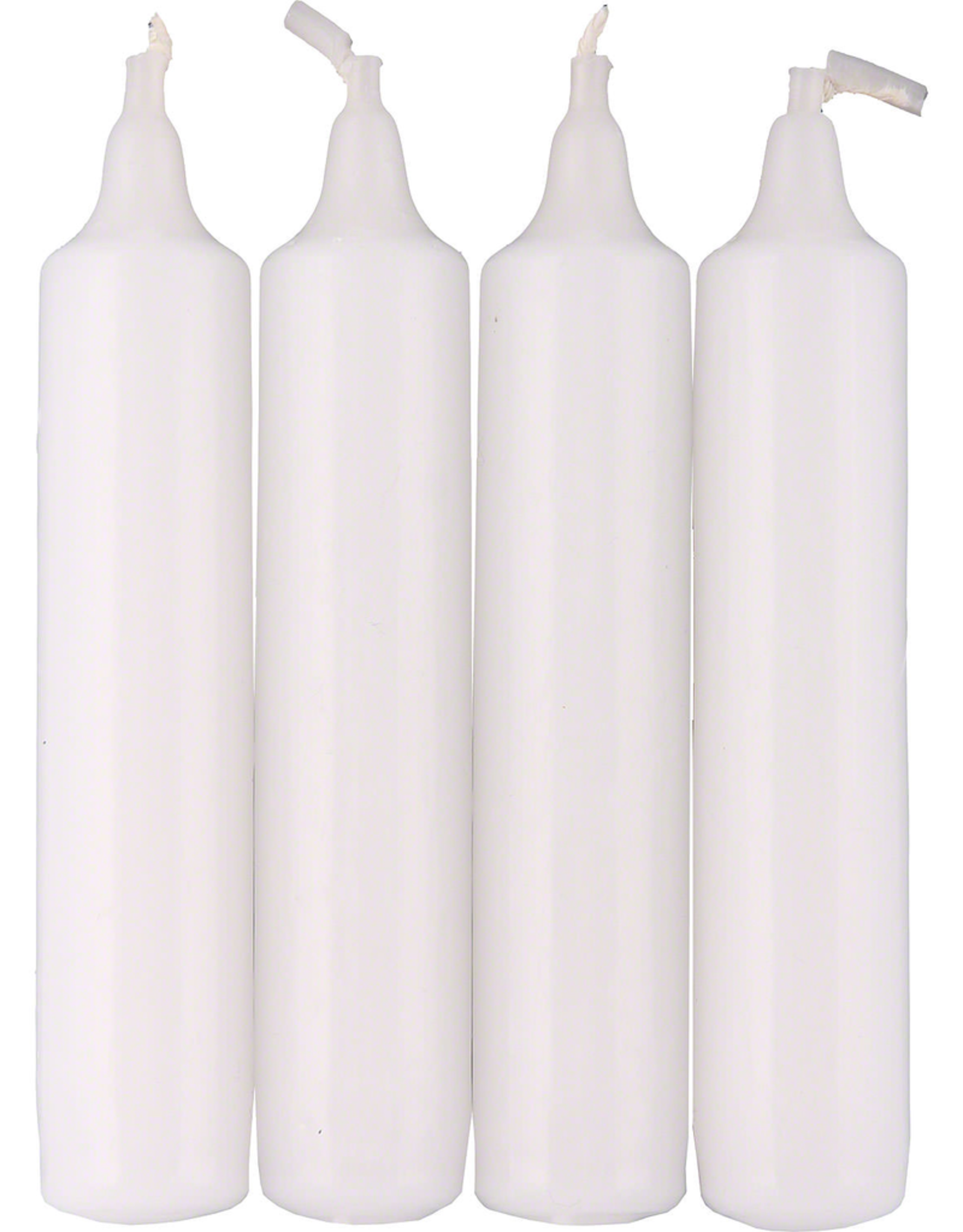 14mm Pyramid Candle White Set/4