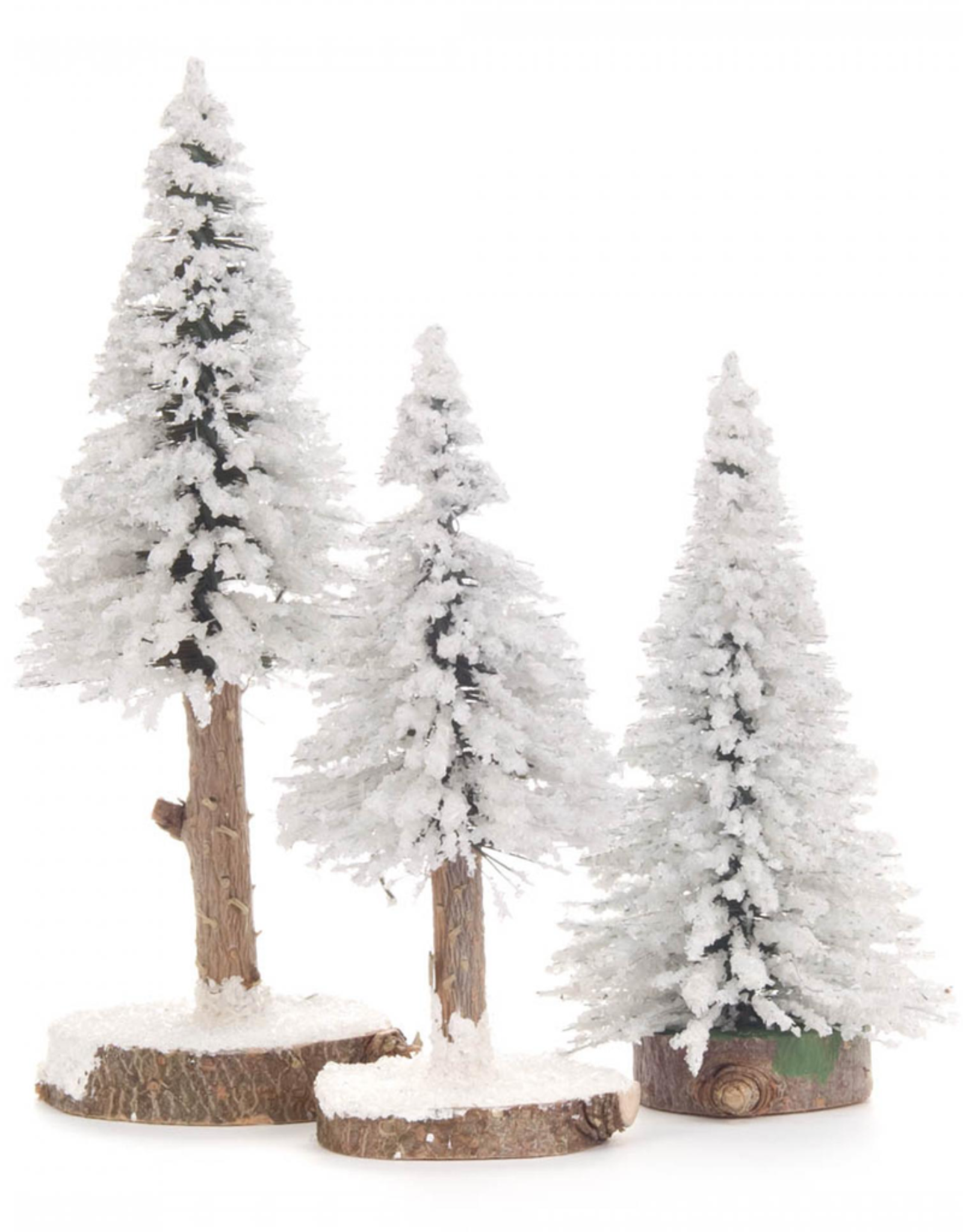 Spruce Trees - White Set/3