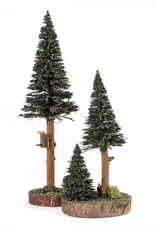 Tree Set/2 With Birdhouse 20-27 cm