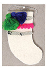 Stocking Felt Tree Decoration