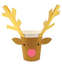 Reindeer Paper Cups