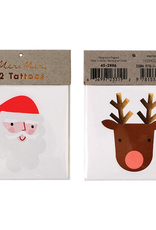 Santa Reindeer Tattoos