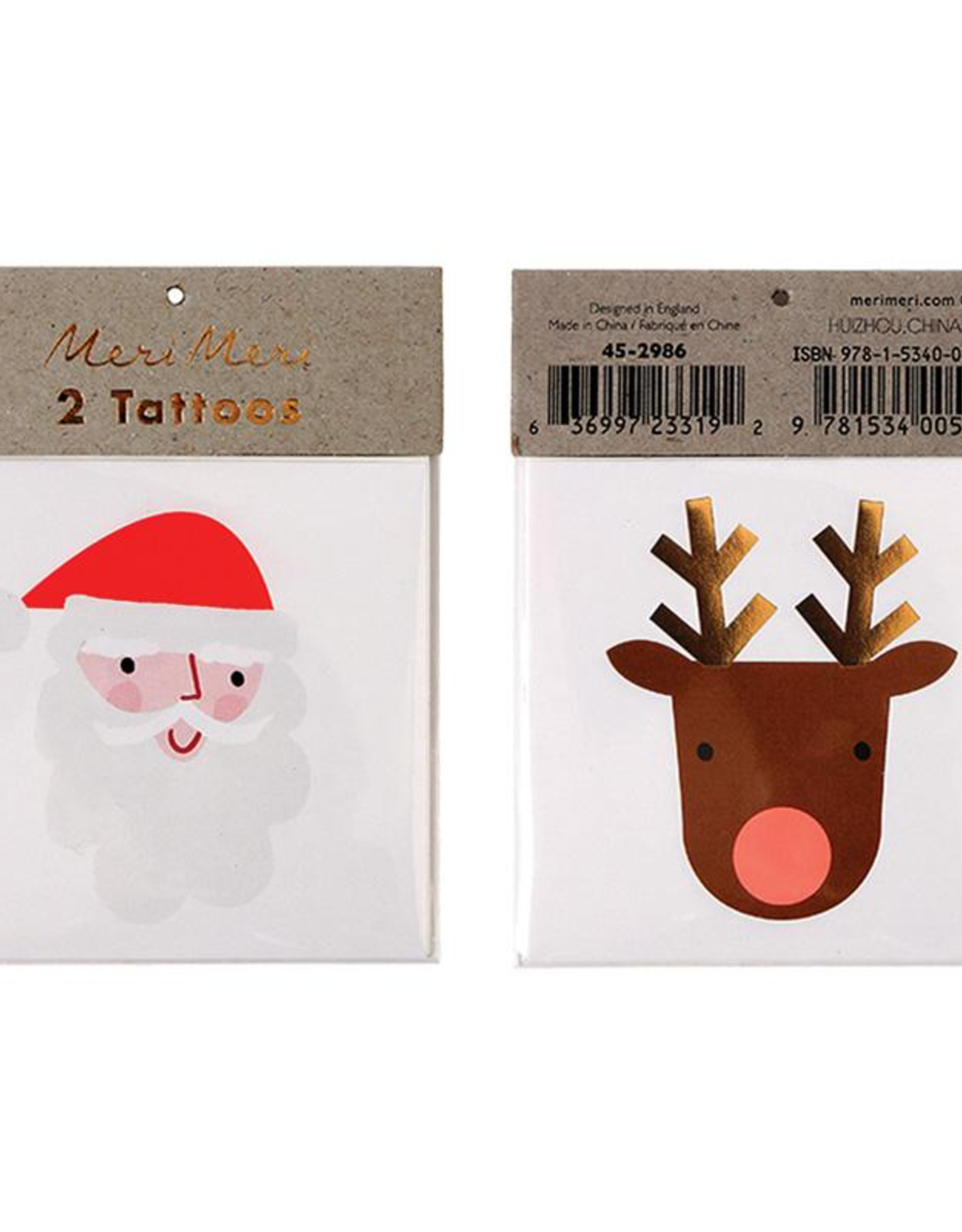 Santa Reindeer Tattoos