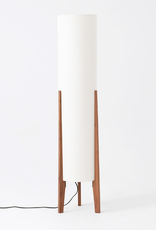 EQ3 Tube Floor Lamp - Walnut