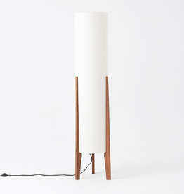 EQ3 Tube Floor Lamp - Walnut