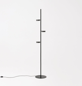 EQ3 Row Floor Lamp - Black
