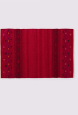 Atlas Rug, Red 4x6 100% Wool