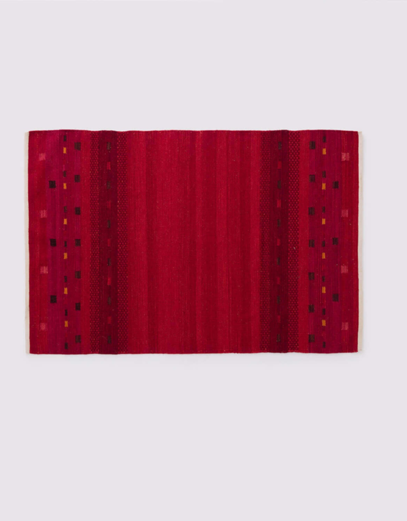 Atlas Rug, Red 4x6 100% Wool