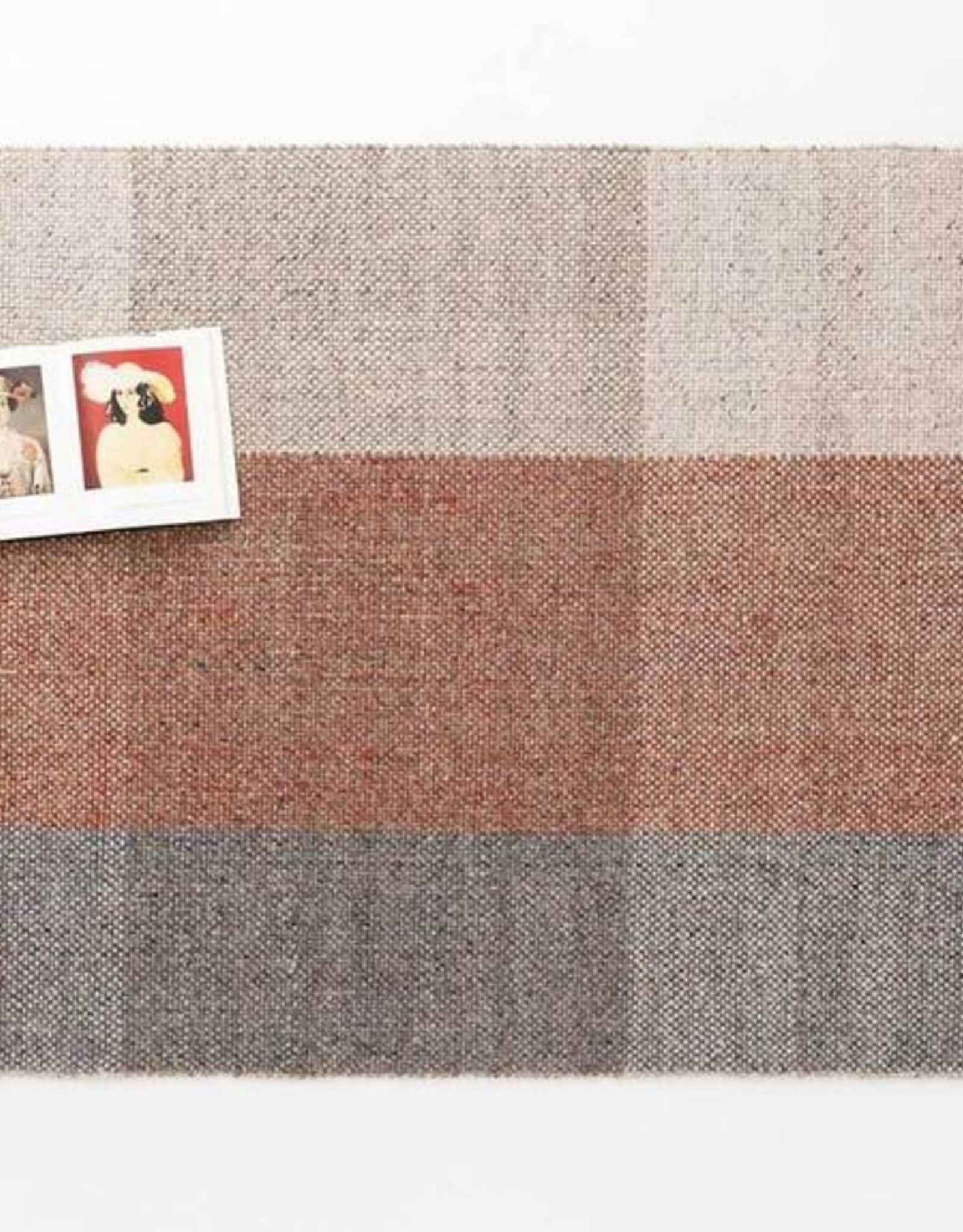 EQ3 Tartan Rug Wool Blue/Red