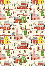 Christmas Village Wrap (Single Sheet)