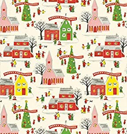 Christmas Village Wrap (Single Sheet)