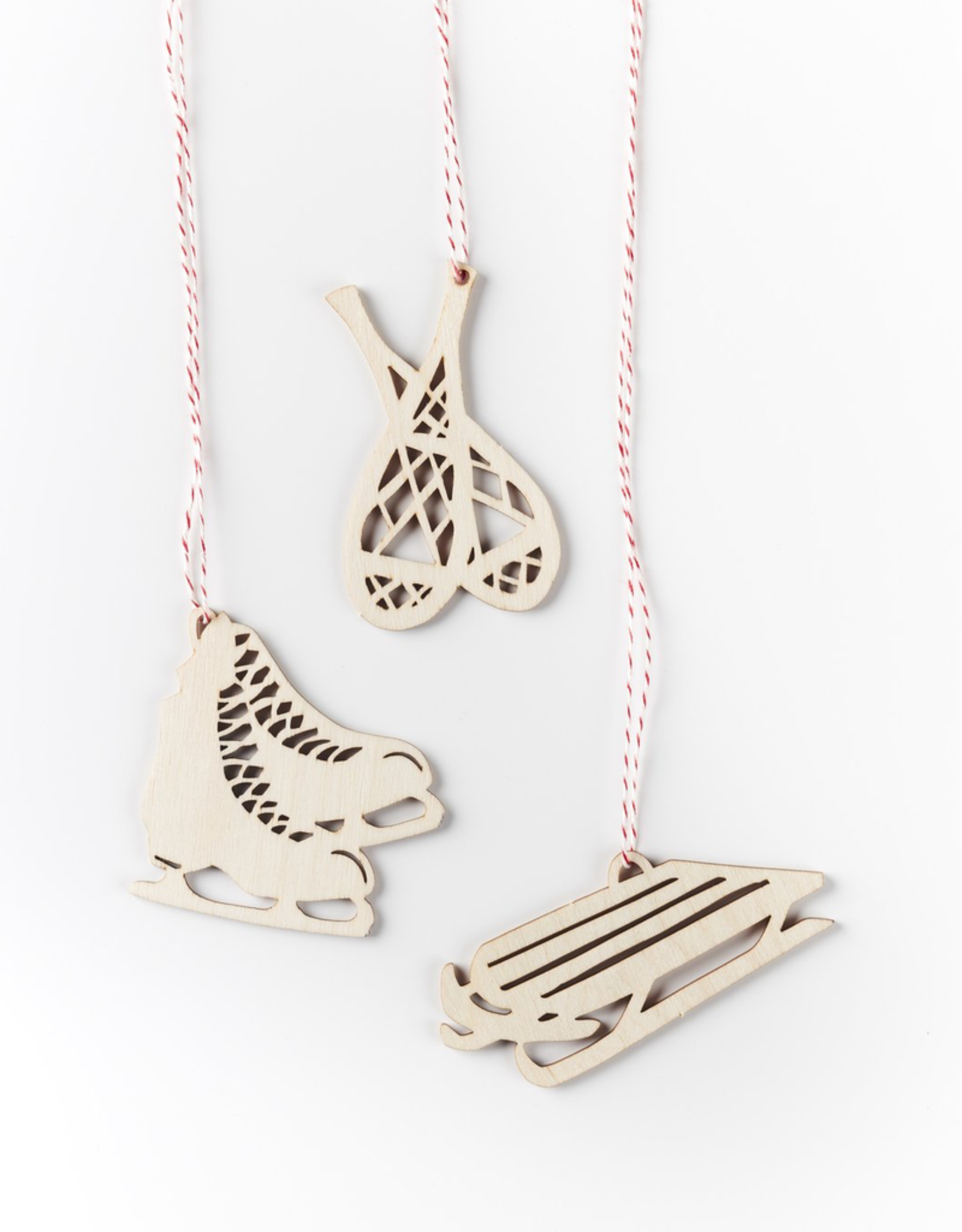 Snowgames Ornaments, Set/3