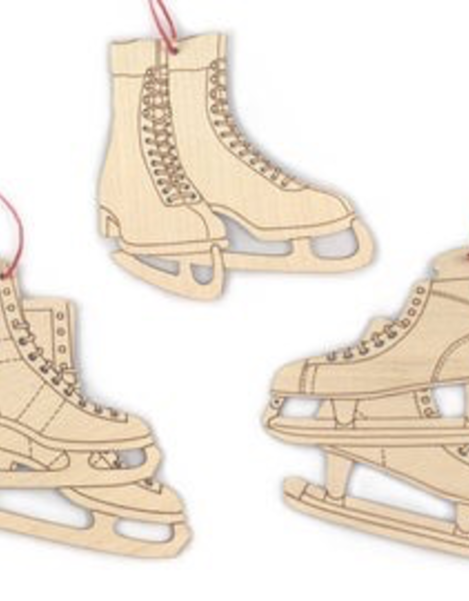 Skate Ornaments Set/3
