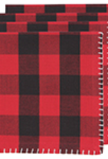 Buffalo Check Napkins Set 4