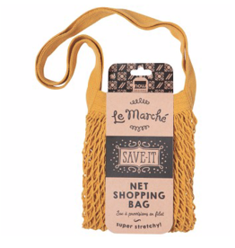 Le Marche Gold Shopping Bag
