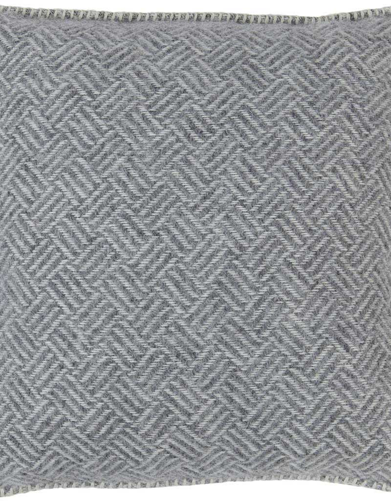 Samba Cushion Lambswool, Grey 18x18"