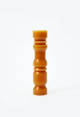 Sculpted Candle Terracotta, Large