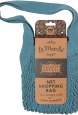Le Marche Shopping Bag-Blue