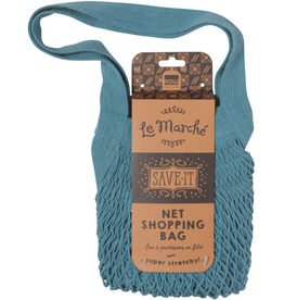 Le Marche Shopping Bag-Blue