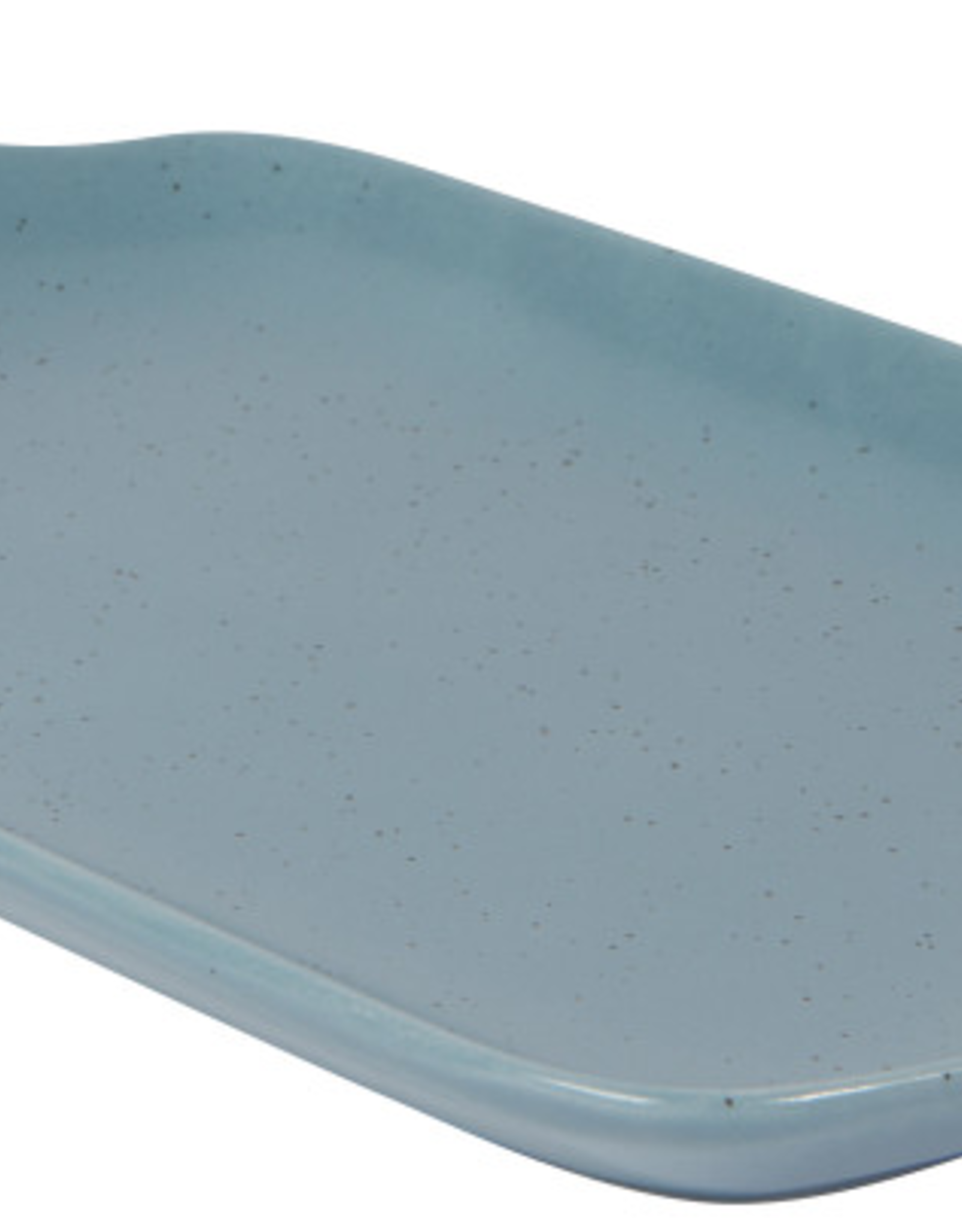 Terrain Ceramic Serving Tray Slate Blue