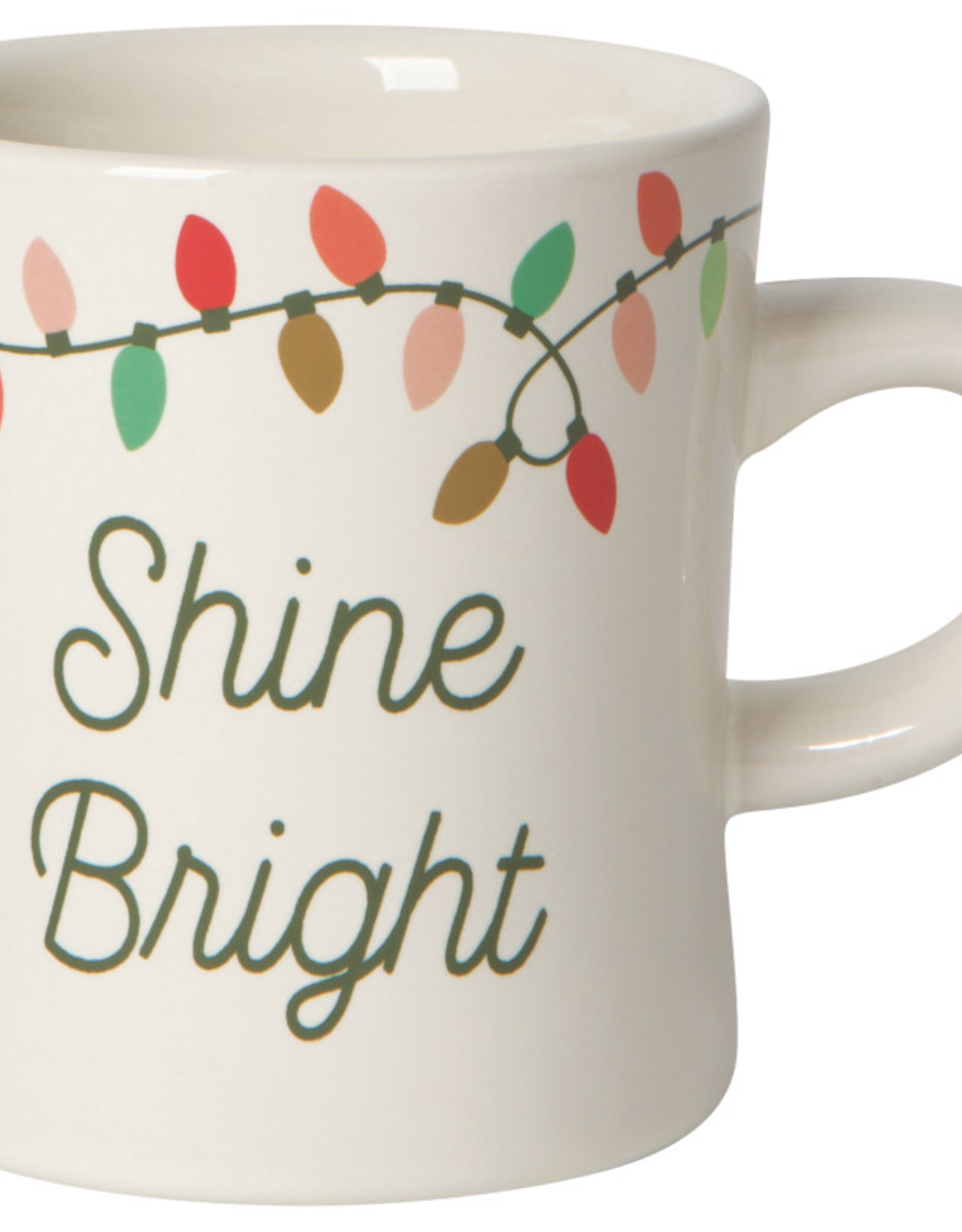 Christmas Lights Diner Mug