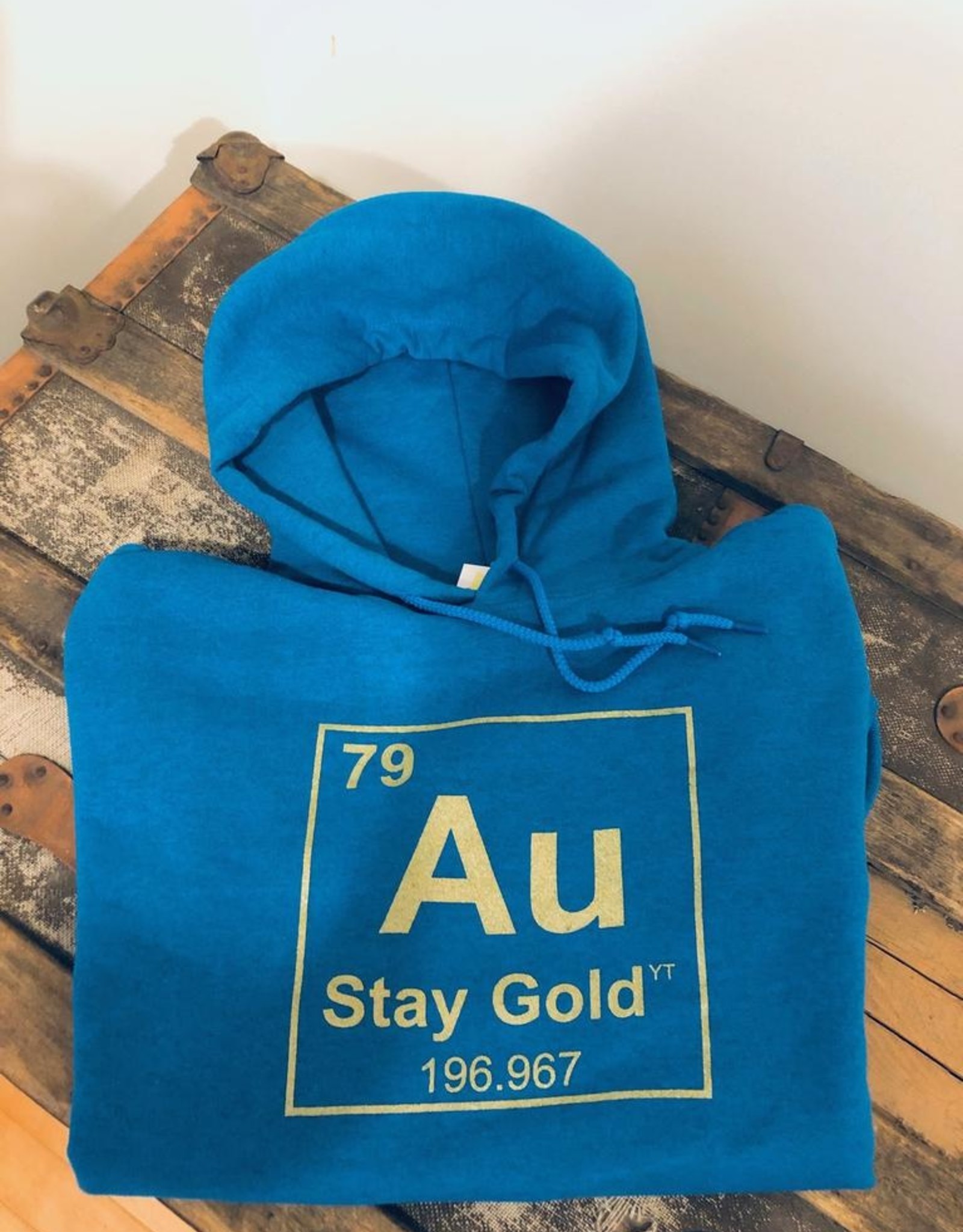 Stay Gold Hoodie-Adult