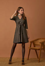 Alexis Dress Herringbone
