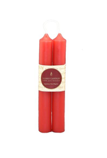 Beeswax 6” Tube Pair-Red