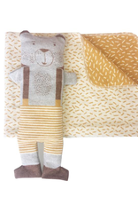 Snuggly Buddy Blanket & Puppet Set - Bear