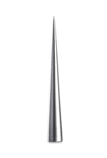 Cone Candle-Medium-Silver