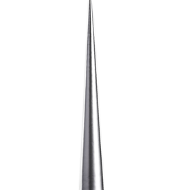 Cone Candle-Medium-Silver