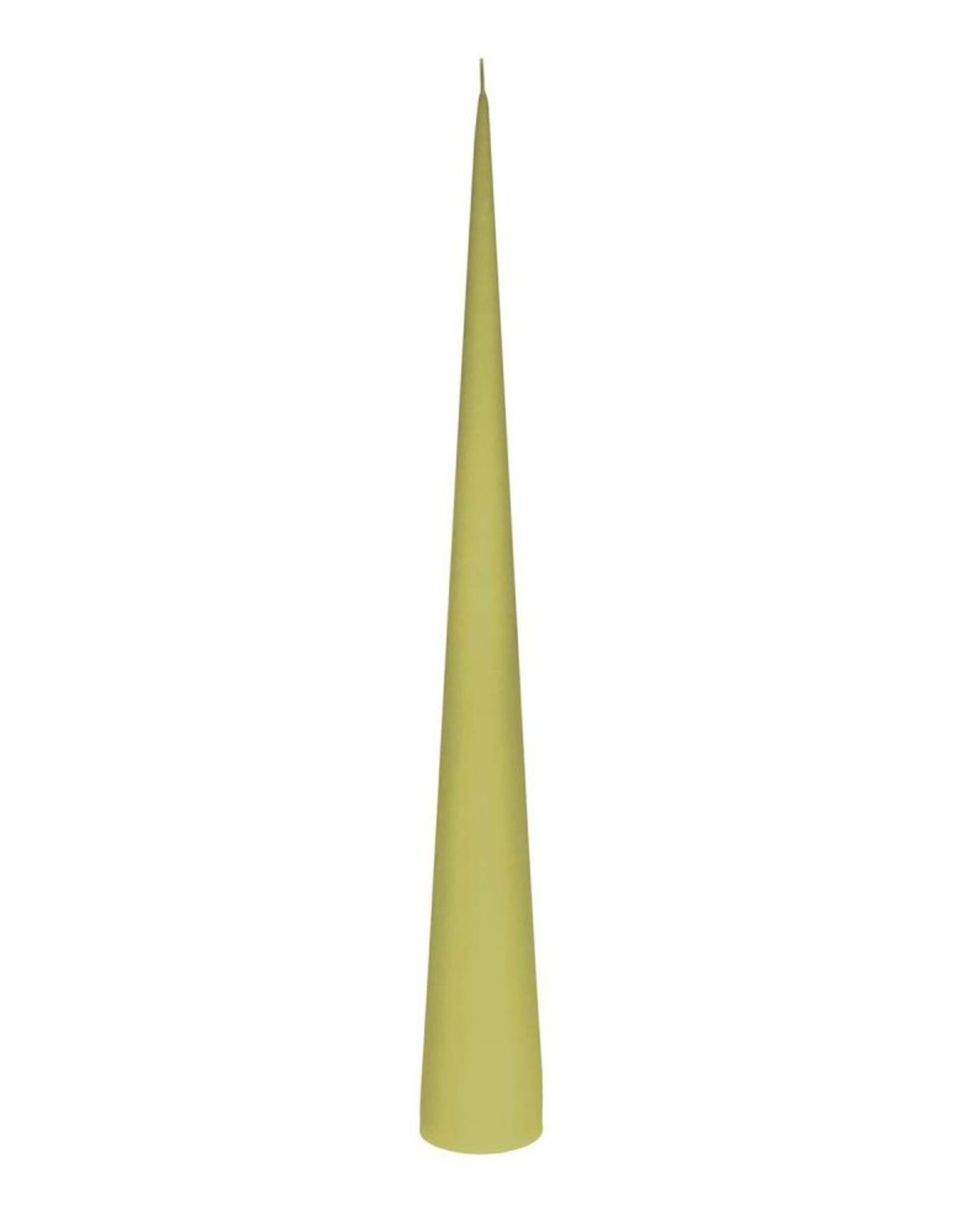 Cone Candle Medium - Dark Lime