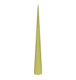 Cone Candle Medium - Dark Lime