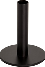 Metal Candle Holder, Black Large