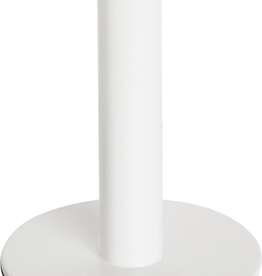 Metal Candle Holder, White Large