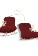 Felted Skates Red