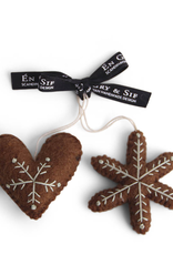 Gingerbread Heart & Star, Set 2