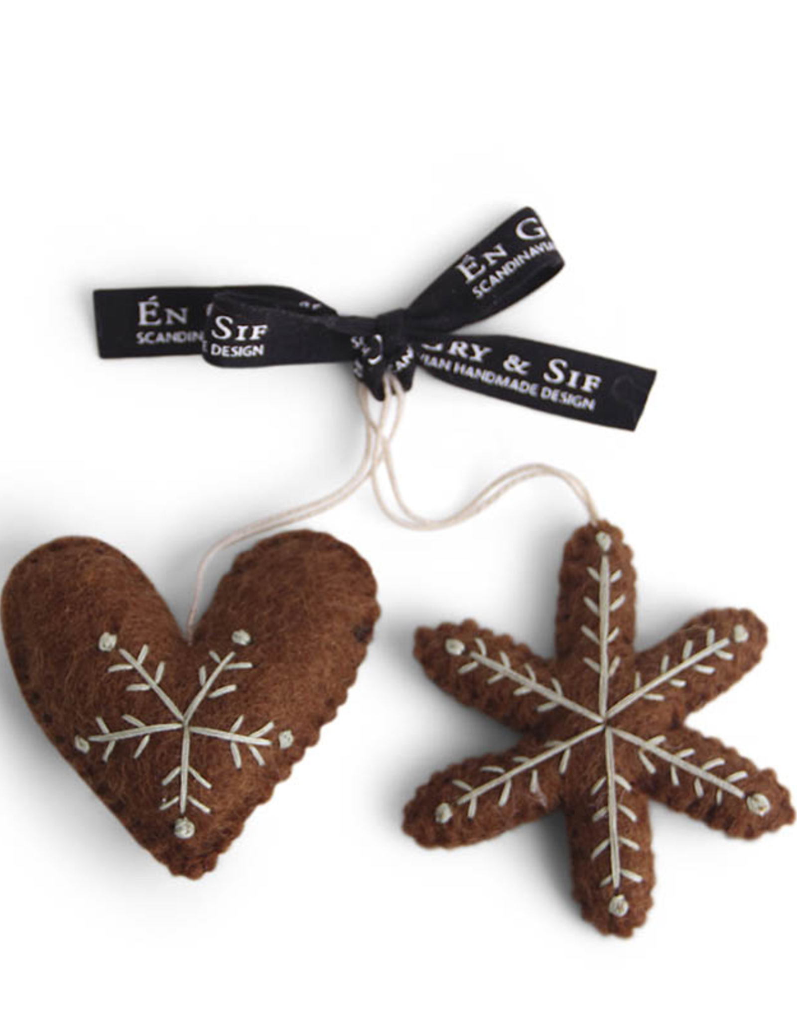 Gingerbread Heart & Star, Set 2