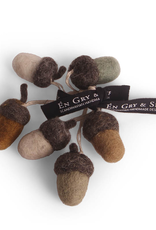 Felted Acorns, Set 6