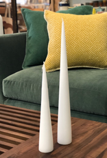 Cone Candle-Medium-White