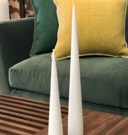 Cone Candle-Medium-White