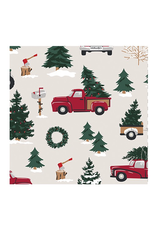 Vintage Christmas Paper Napkins