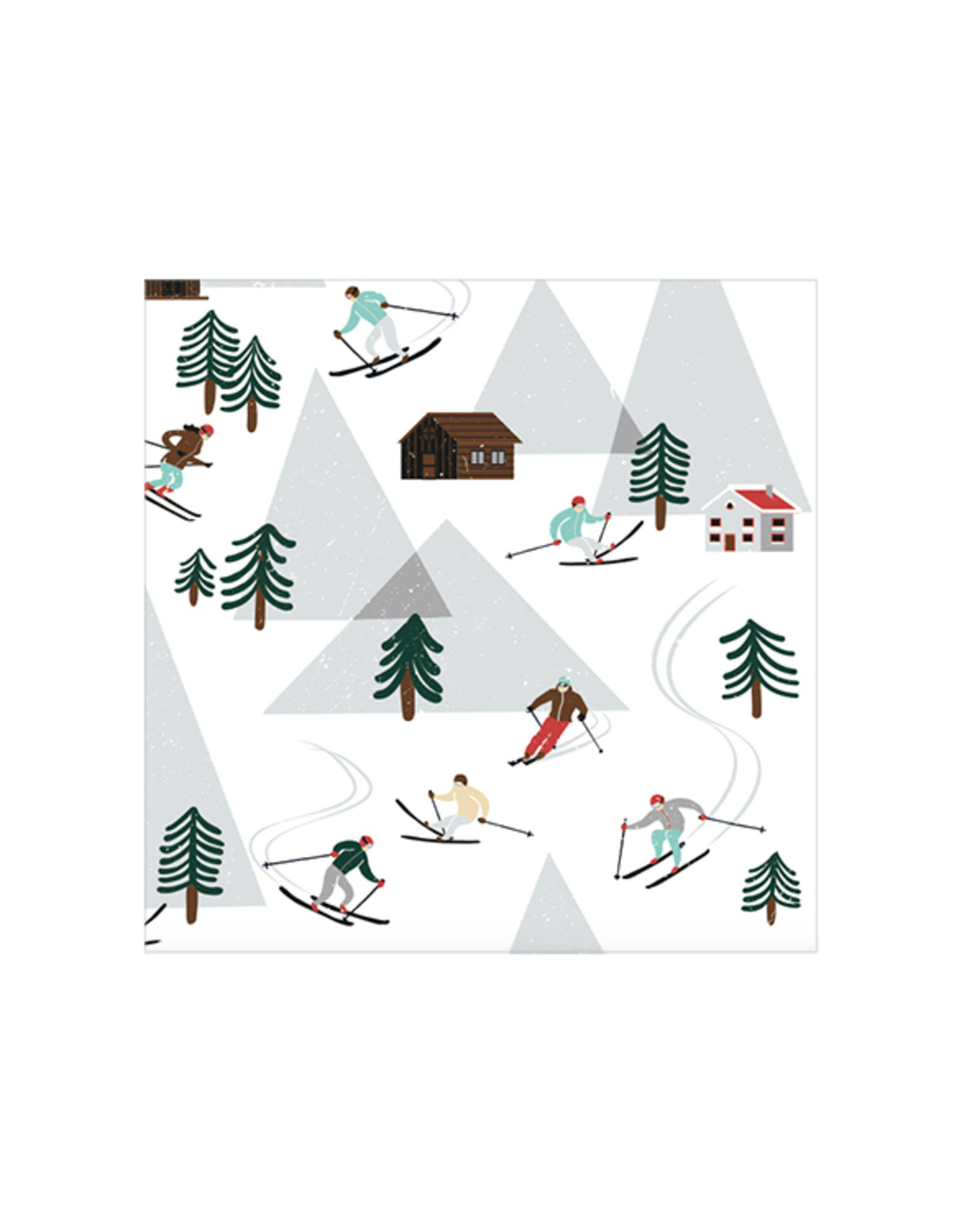 Apres Ski Paper Cocktail Napkins