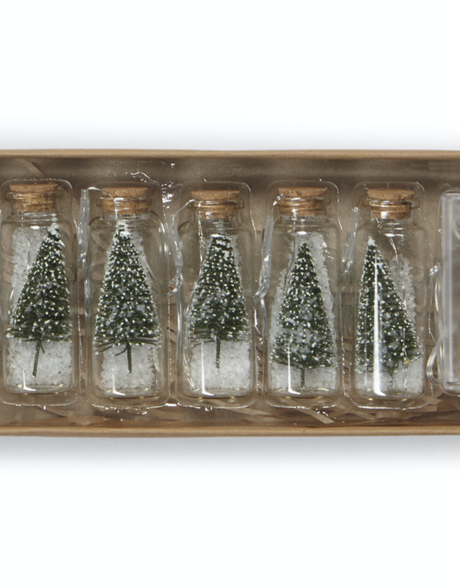 Festive Lights - Tree in a Jar - Green